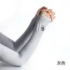 Sun protection sleeves, summer ice sleeves, Hyuna style arm protection, UV protection women's gloves, ice silk sleeves, thin style details Picture